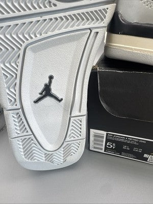 Air Jordan 4 - Platinum Gold Grade School Size 5.5 (ladies Size 7) Brand New!