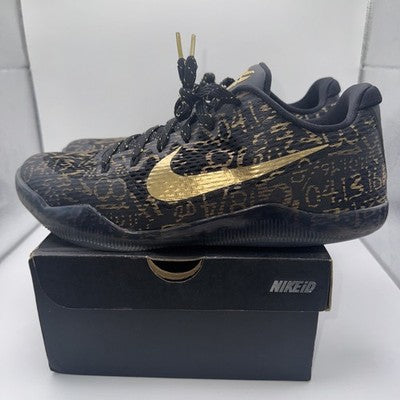 Size 12-Nike Kobe 11 Elite Low Black
