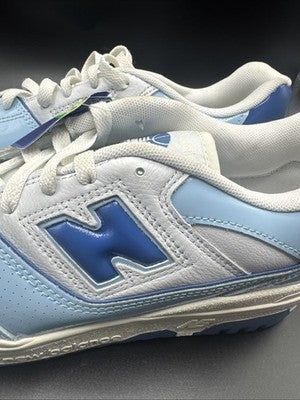 Size 9.5 - New Balance 550 Patent Leather Pack - Chrome Blue