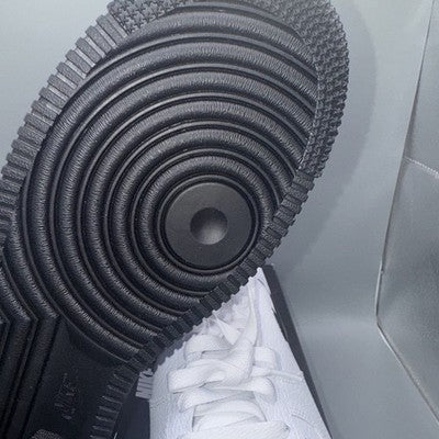 Size 11.5-Nike Air Force 1 '07 White Black Jewel