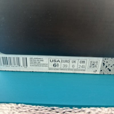 Nike Air Jordan 5 Retro OG Grape 2025 GS Size 6.5Y Brand New !!!