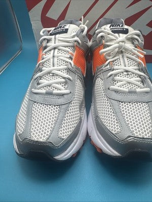 Nike ZOOM VOMERO 5 Platinum/orange Men’s Size 12 Brand New!!!