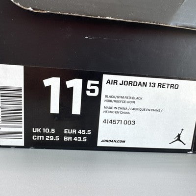 Size 11.5 - Air Jordan 13 Retro Dirty Bred Brand New !! 2014 Version