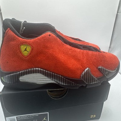 Size 5.5- Air Jordan 14 Retro 2025 Ferrari Brand New !