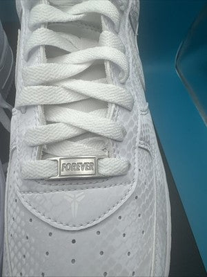 Size 12- Nike Kobe Bryant x Air Force 1 Low Forever White
