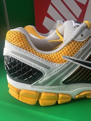 Size 9.5- Nike Air Zoom Vomero 5 University Gold Brand New Sold Out Everywhere!!