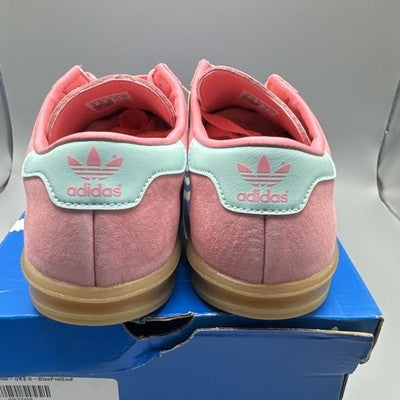 Size 5- adidas Hamburg Bliss Pink Semi Flash Aqua W