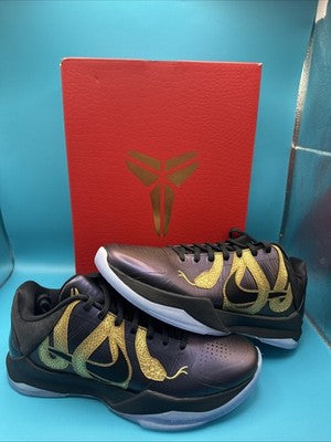 Nike Kobe 5 Protro Year of the Mamba "Eggplant" Men's Size 7.5 Basketball Shoes