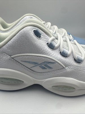 Size 12- Reebok Question Patent Low Fluid Blue