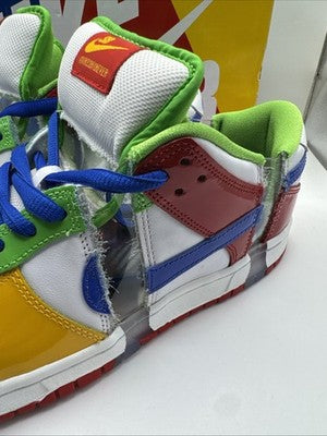 Nike SB Dunk Low "EBAY SANDY BOEDECKER" FD8777-100 Men’s Size 9.5
