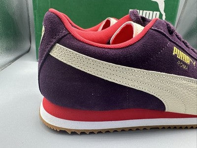 Size 9- PUMA Roma Suede Midnight Plum Brand New !