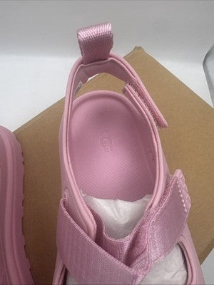 UGG K. Goldenlow Pink Slide On Sandal Pee School size 2 Brand New !!