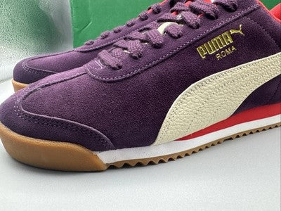 Size 9.5 - PUMA Roma Suede Midnight Plum Brand New !