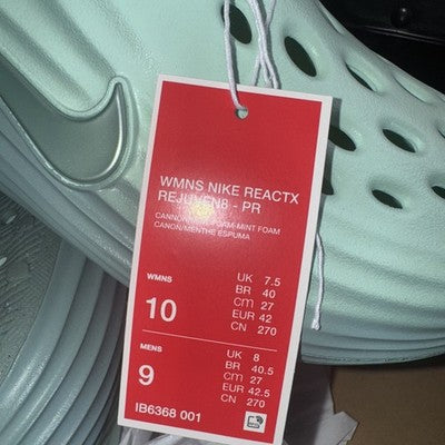 Size 10-Nike ReactX Rejuven8 Cannon W