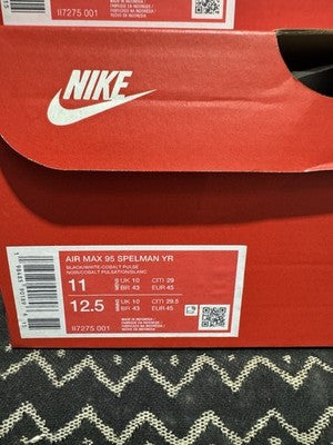 Mens Size 11  Nike Air Max 95 Yardrunners Pack - Spelman Brand New !