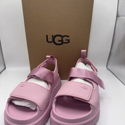 UGG PINK LEATHER sandals SIZE 4 BRAND NEW !