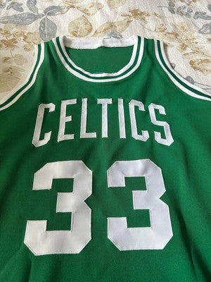 Larry Bird Signed Authenticated Green Jersey
