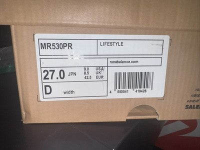 Size 9-New Balance Salehe Bembury x 530 Prosperity Be The Prize