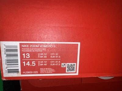 Size 13-Nike Air Zoom Vomero 5 USA