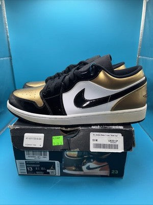 Size 13 - Air Jordan 1 Low Gold Toe