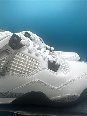 Jordan 4 White Cement Pre School Size 3 Brand New !