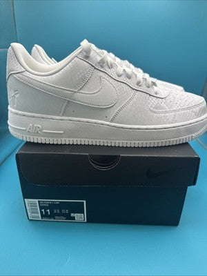 Size 11 - Nike Kobe Bryant x Air Force 1 Low Forever White