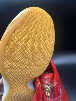 Kobe Liquid Gold “Reds” Men’s Size  11.5
