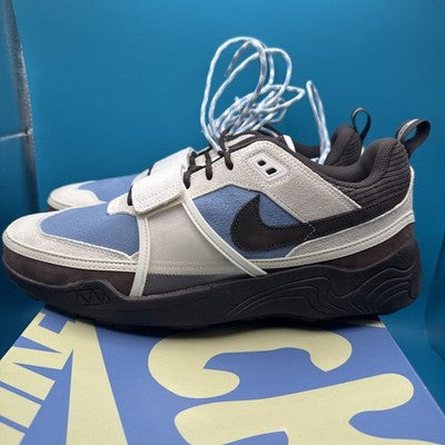 Nike Travis Scott Zoom Field Jaxx Men's 12.5 Leche Blue HQ3072-400 NEW