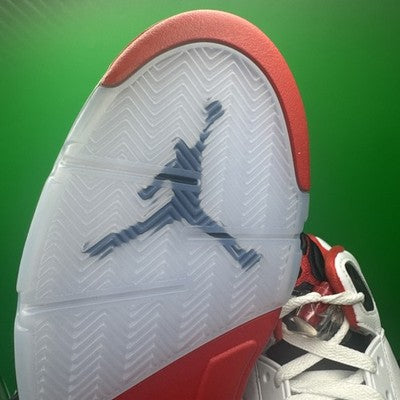 Size 11.5- Air Jordan 5 Retro 2025 Fire Red Brand New !