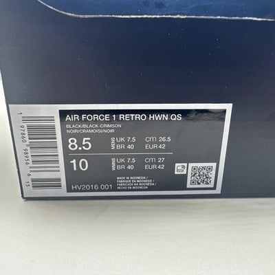 Size 8.5 - Nike Air Force 1 Low Halloween Skull