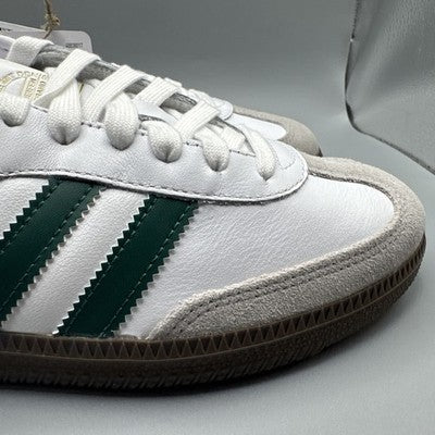Size 13- adidas Samba OG Cloud White Collegiate Green