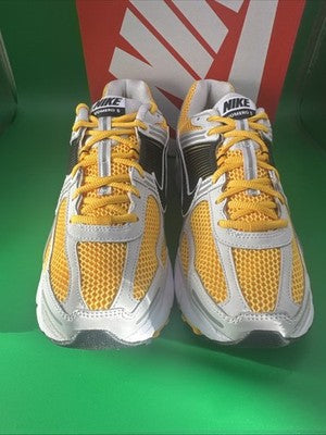 Size 9.5- Nike Air Zoom Vomero 5 University Gold Brand New Sold Out Everywhere!!