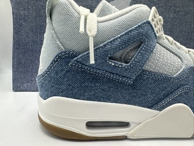 Size 8.5 - Air Jordan 4 Retro TEX Worn Blue Denim W