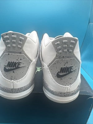 Jordan 4 White Cement Pre School Size 3 Brand New !