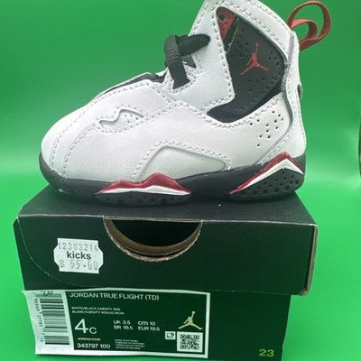 Jordan True Flight  Toddler Shoes Red Size 4c Brand New Retails For $55!!!!