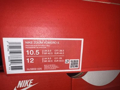 Size 10.5-Nike Air Zoom Vomero 5 USA