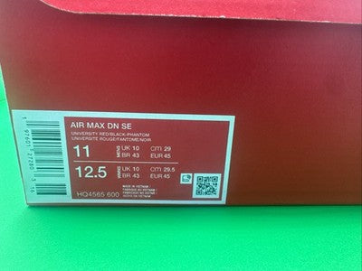 Nike Air Max DN Special Edition University Red Low Mens Size 11 Brand New!