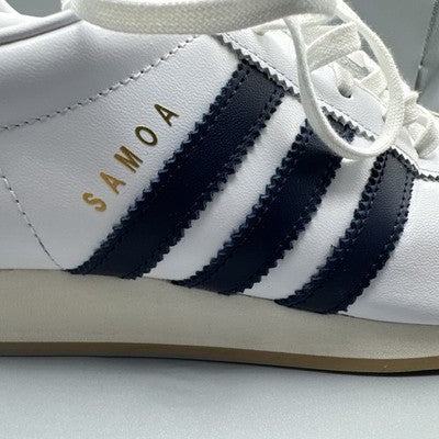 Size 8.5- adidas Samoa White Night Indigo Brand New !
