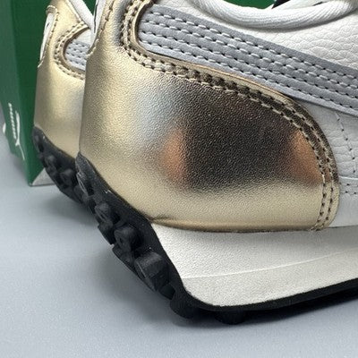 Size 8- PUMA Easy Rider Mixed Metals - White/Gold……Brand  New !