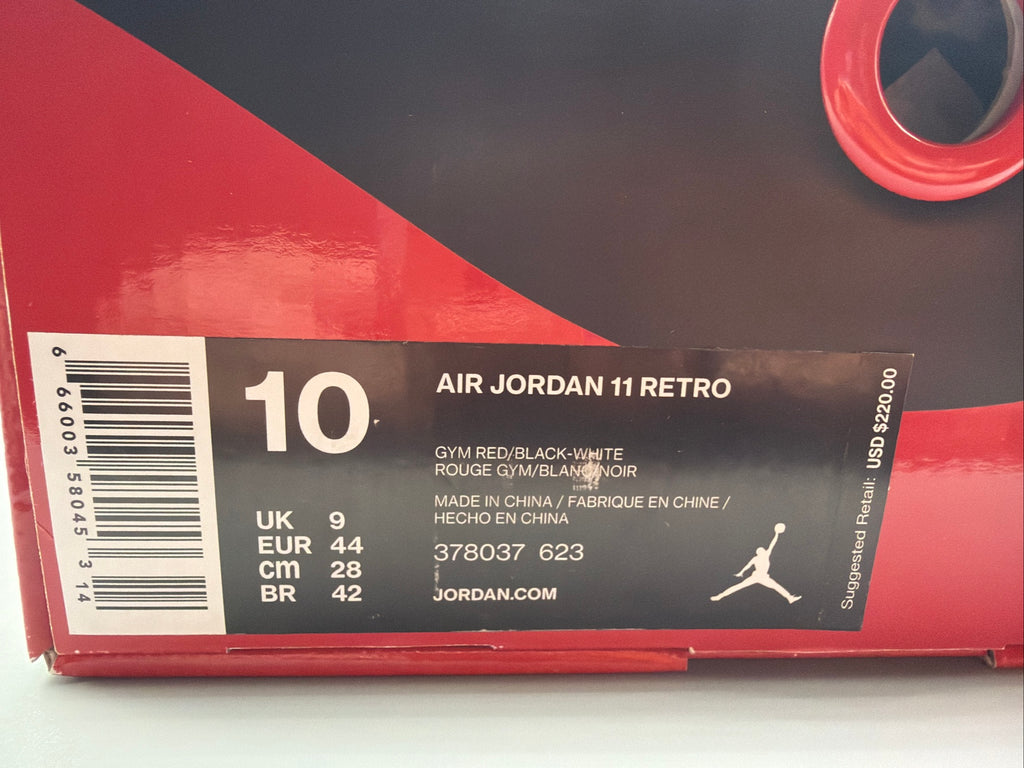 AIR JORDAN 11 "WIN LIKE 86" MENS SIZE 10 BRAND NEW!