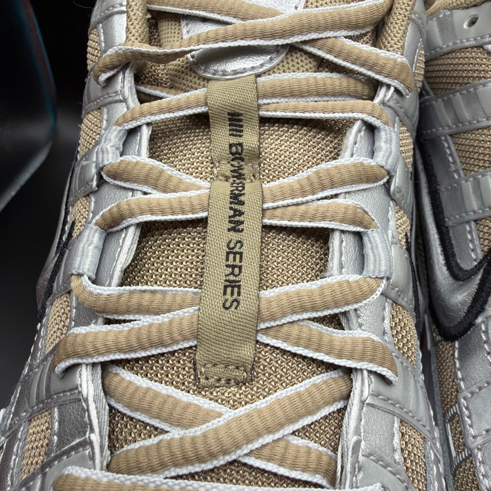 Nike P-6000 Khaki/Metallic Silver Men's Brand New!
