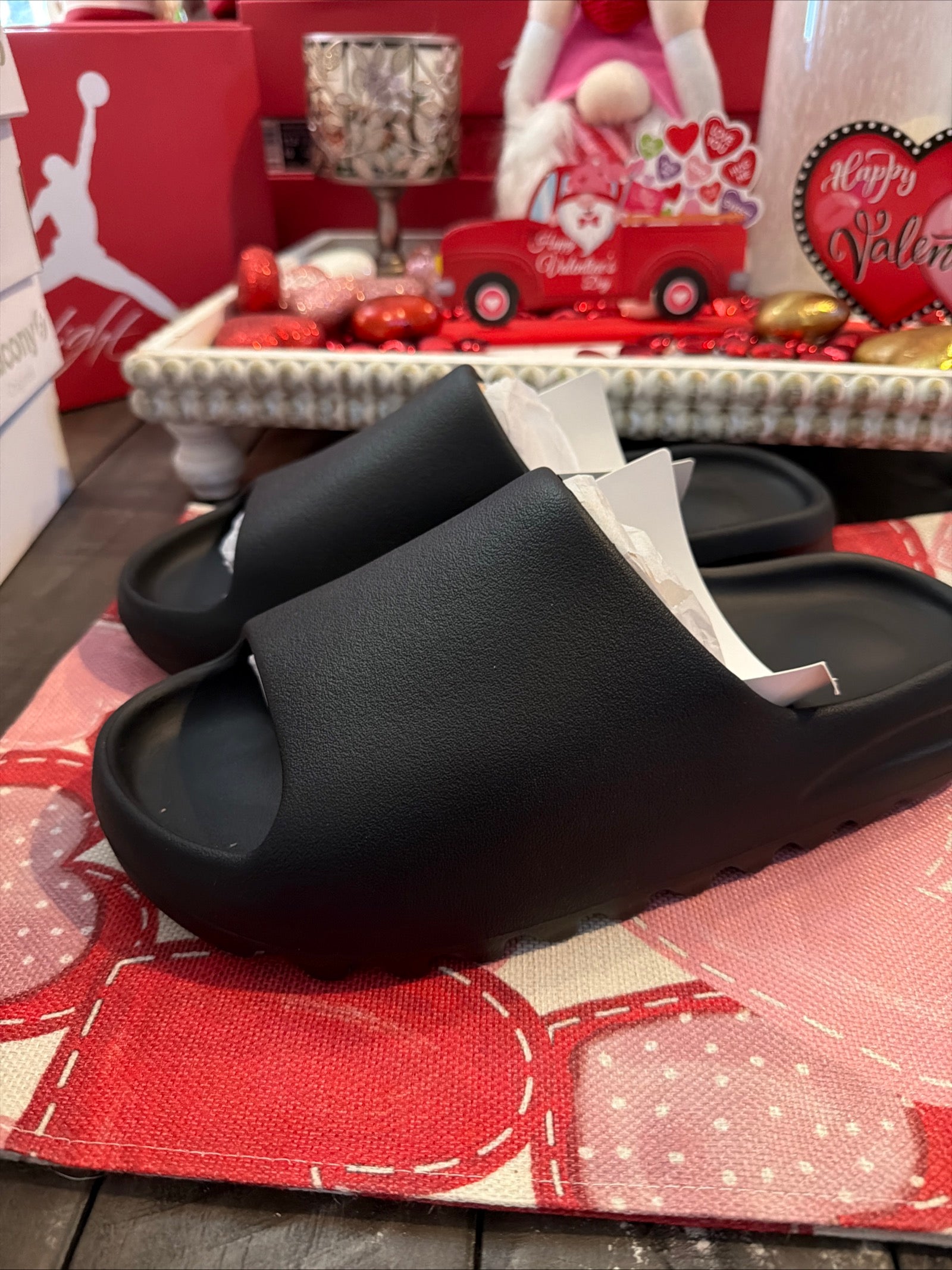 YEEZY YS-01  BLACK SLIDE