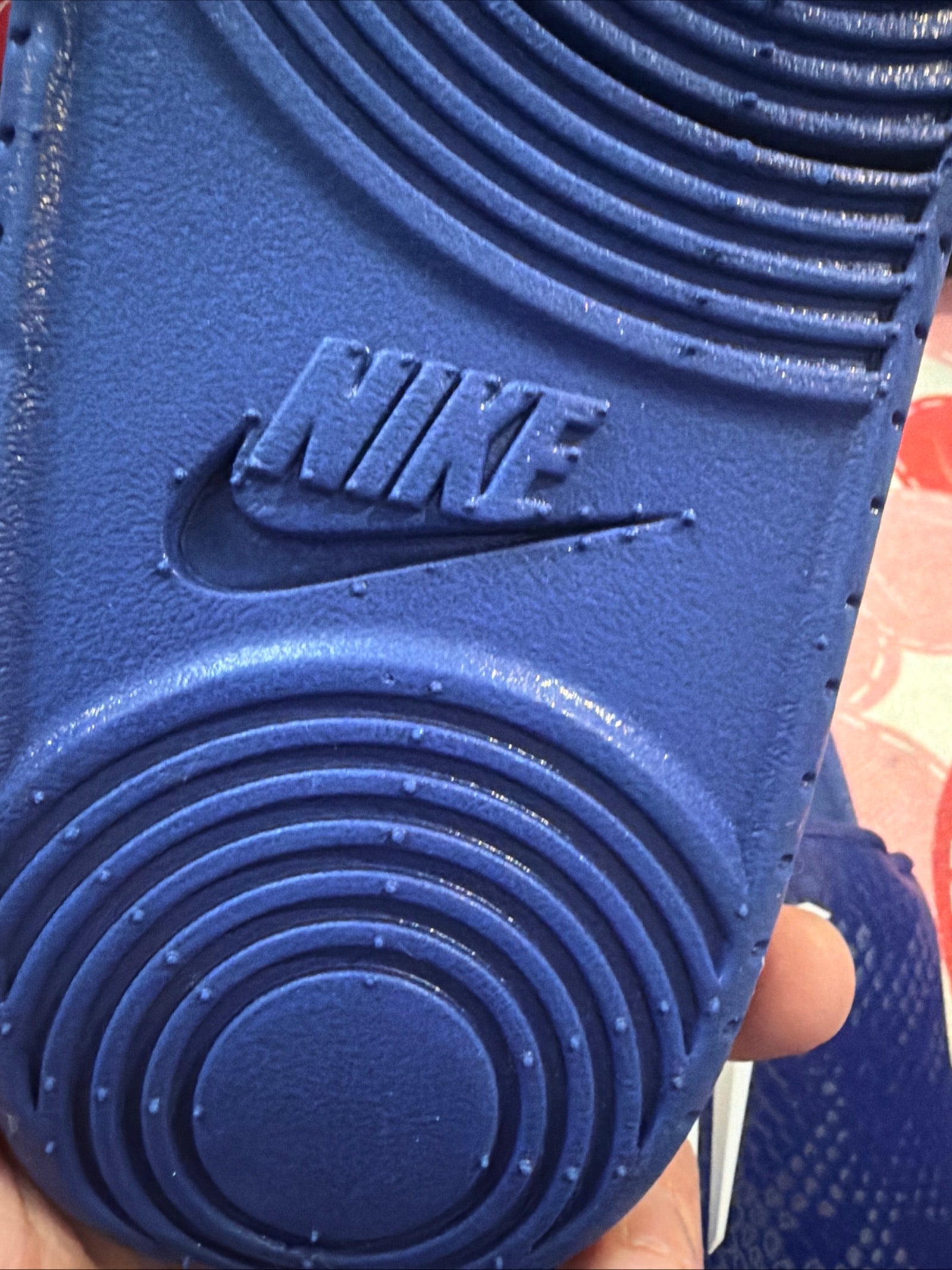 Kobe off court Slides Royal Blue