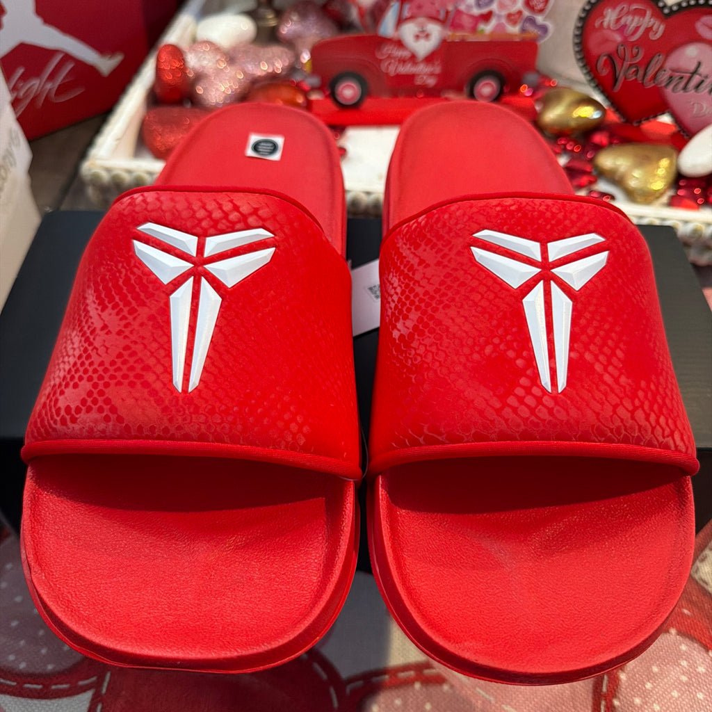 Kobe off court slides University Red