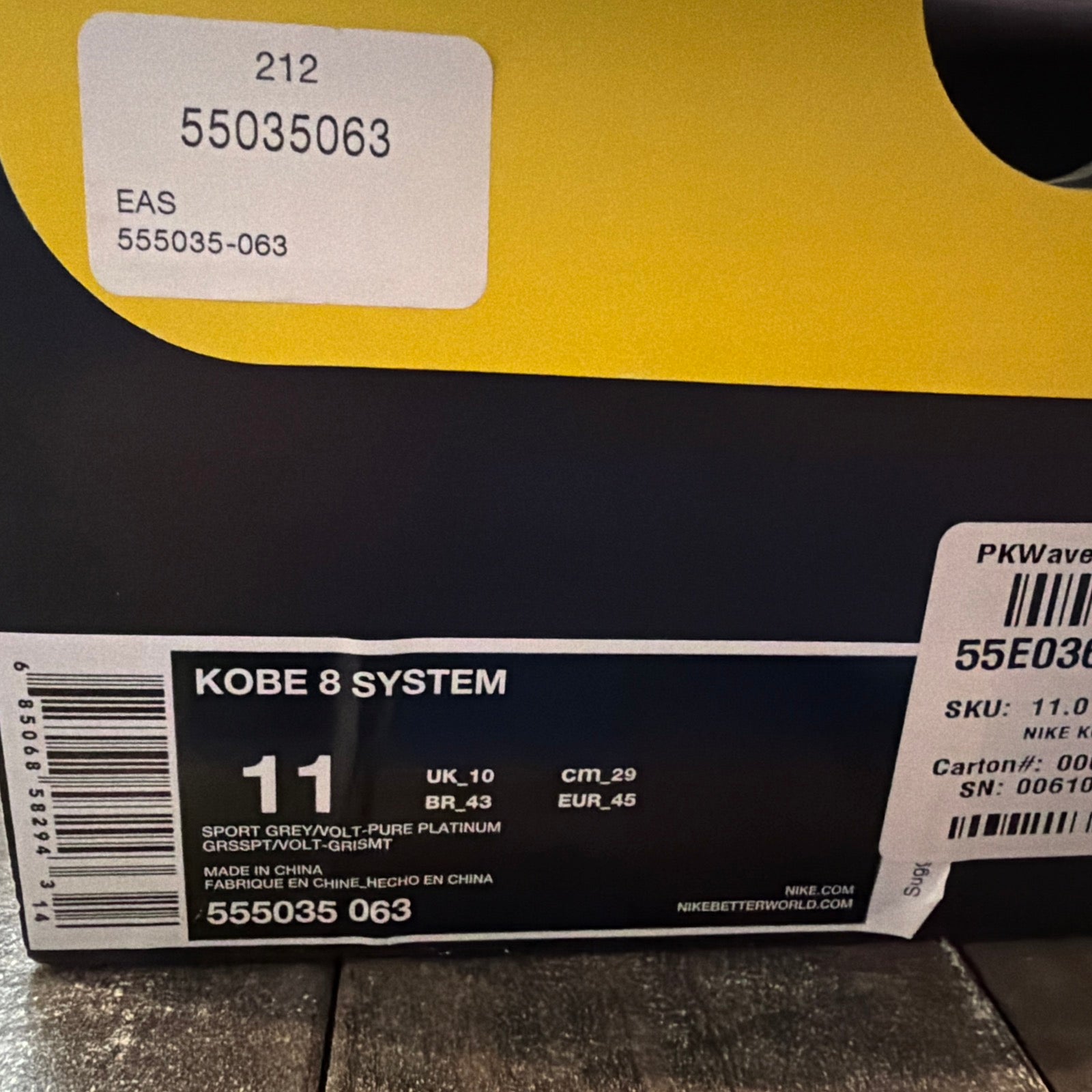 Kobe 8 System Brand new!